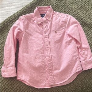 Ralph Lauren Light Pink Kids Button Down Shirt